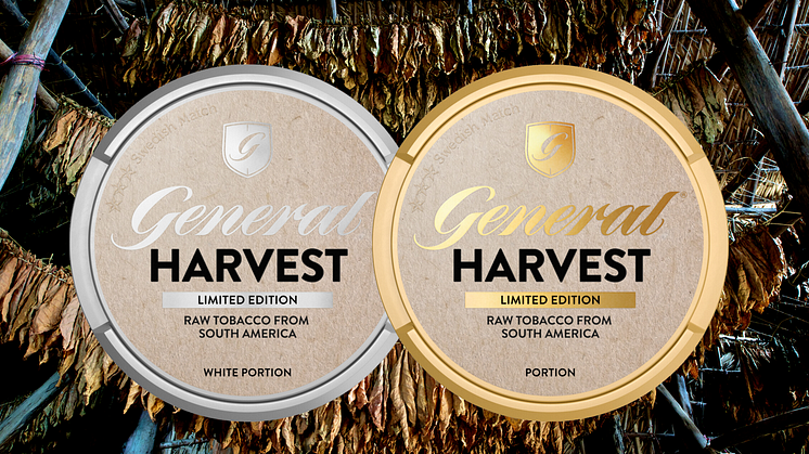 Nytt finsnus i limiterad utgåva! General® lanserar General® Harvest