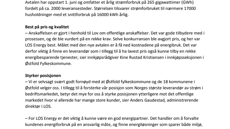 Det «årnær sæ» for LOS Energy i Østfold