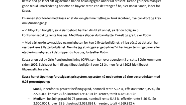 030425 Pressemelding om rentenedsettelse i Kassa - boliglån fra Oslo Pensjonsforsikring.pdf