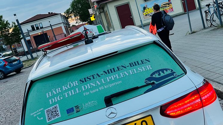 Här kör Sista-Milen-Bilen dig till dina upplevelser 