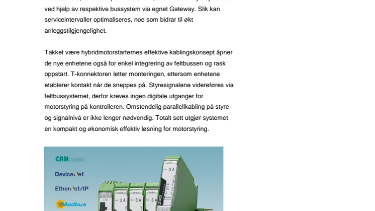 Nettorganiserbare hybridmotorstartere