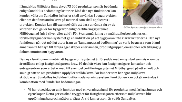 Enklare undvika miljögifter i byggnader med nytt varningssystem