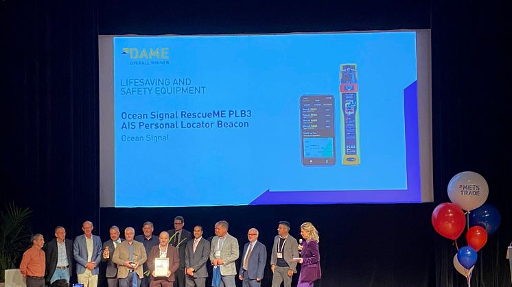DAME Design Award winner Ocean Signal