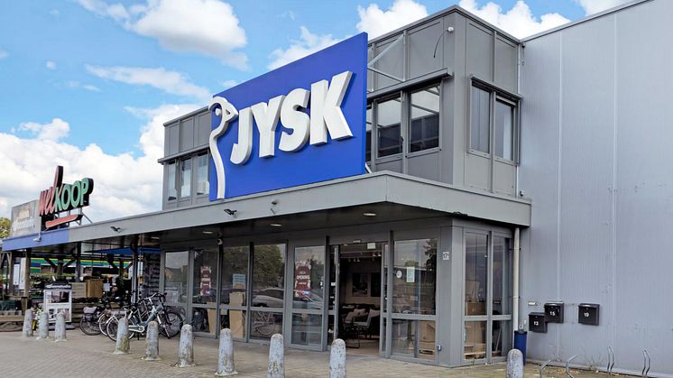 De nieuwste winkel van JYSK bevindt zich aan de Heesweg in Raalte.