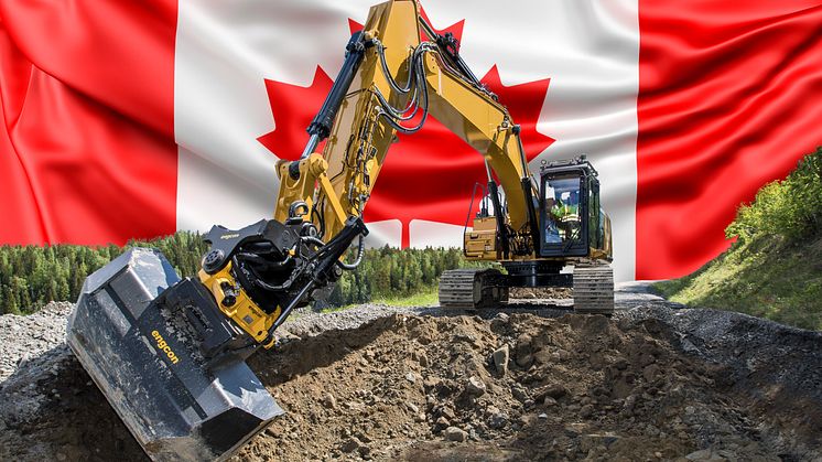 Engcon etablerer afdeling i Canada