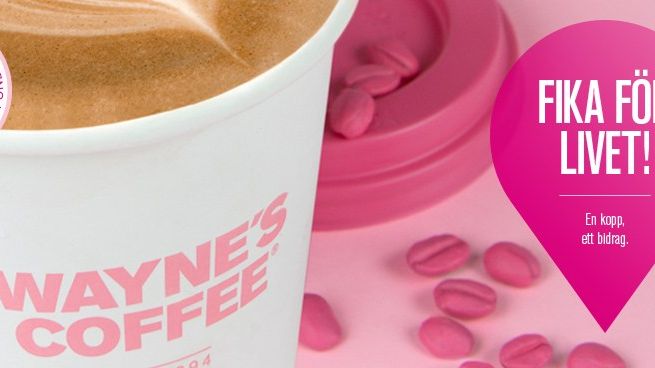 ​Rosa Bandet 2015: Fika för livet hos Wayne’s Coffee