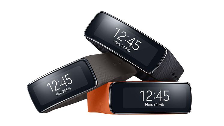 Samsung præsenterer Gear Fit på MWC 2014