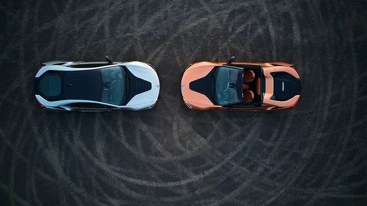 Uusi Roadster täydentää BMW i8 -mallistoa