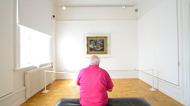 Tavla av Matisse på Härnösands Konsthall, Höga Kusten