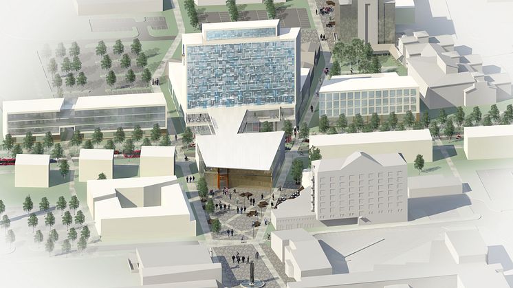 Arkitektförslag Campus Luleå och Luleå Science Park
