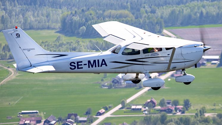 Skogsbrandbevakande flygplan