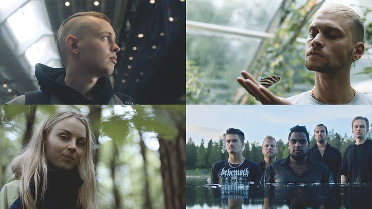 Participating Artists; Drippin, Unge Ferrari, Øyunn, Fight the Fight. Credit Bleed / Fantefilm / Visit Norway