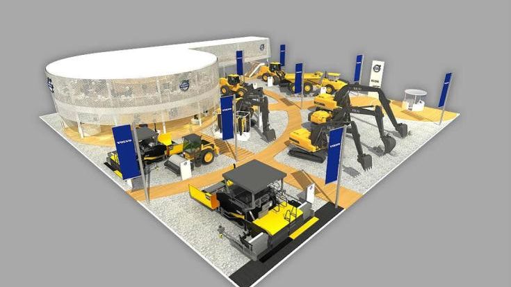 Volvo visar omtänksamhet vid Bauma China 2014