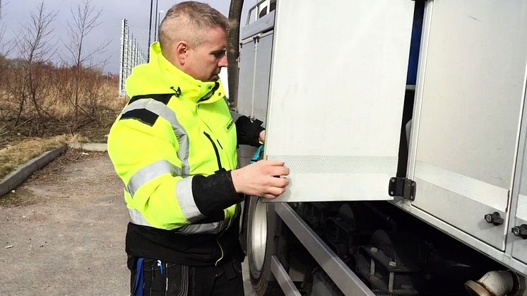 Så lätt tankar du vatten på NSVAs vattentankstationer