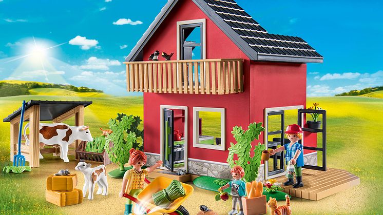 Hier wachsen frische Ideen: Ein Bio-Bauernhof zum Spielen 