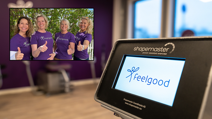 ÅPNER SITT FJERDE FEELGOOD-SENTER: Nå satser Anita Agnemyr (t.v.) Solveig Onstad, Irén Westrum og Nina Jensen Dobloug Jensen på å styrke folkehelsa i Heggedal.