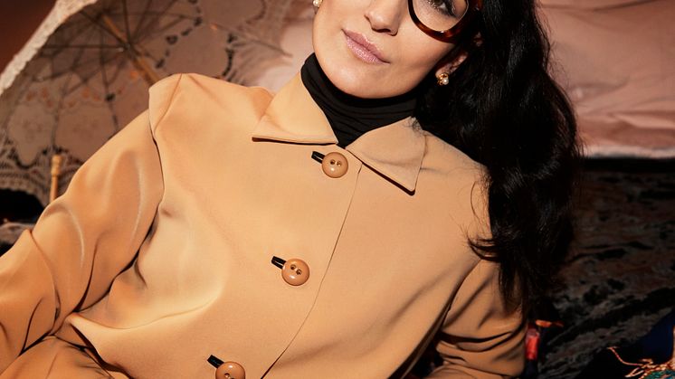 Marina Kereklidou in her Tom Ford