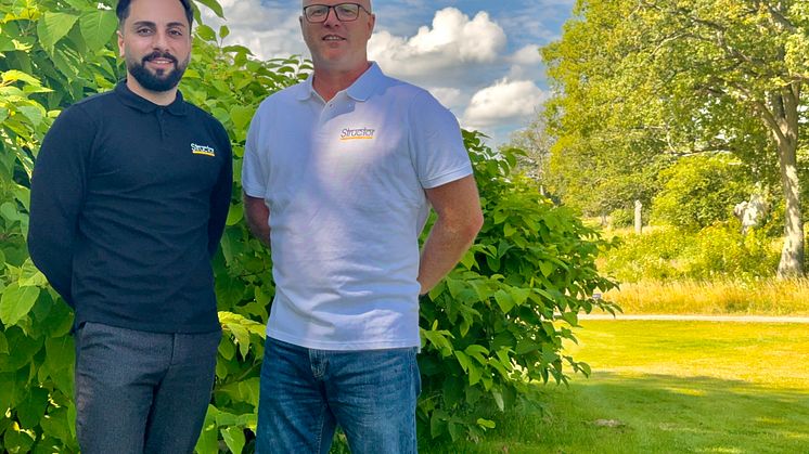 Elias Sharro och Magnus Sunnervik. Foto: Structor