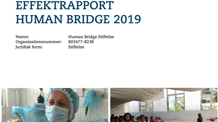 Effektrapport Human Bridge 2019.pdf