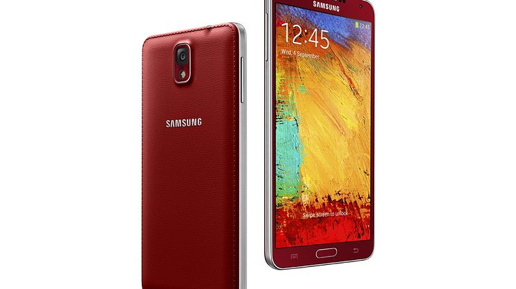 Galaxy Note 3 Merlot Red
