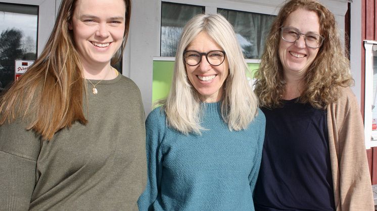 Smaka på Vindelälven och forfoodies.se gör smakrundor tillsammans. Anna Israelsson, Anna Axelson och Anna Hållsten. 
