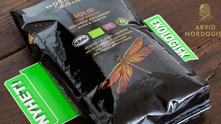 Solid - hela bönor, senaste tillskottet i Arvid Nordquists ekologiska sortiment!