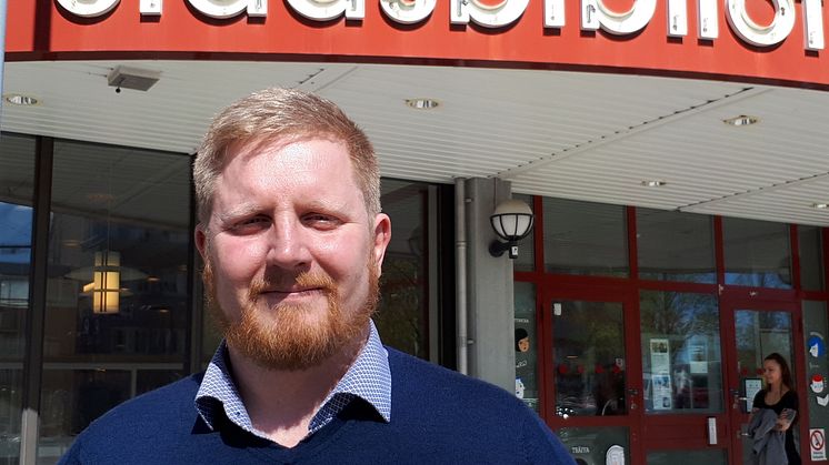Daniel Sjögren, ursprungsligen från Katrineholm är ny ordförande i kulturnämnden i Skellefteå kommun sedan den 2 april 2019.