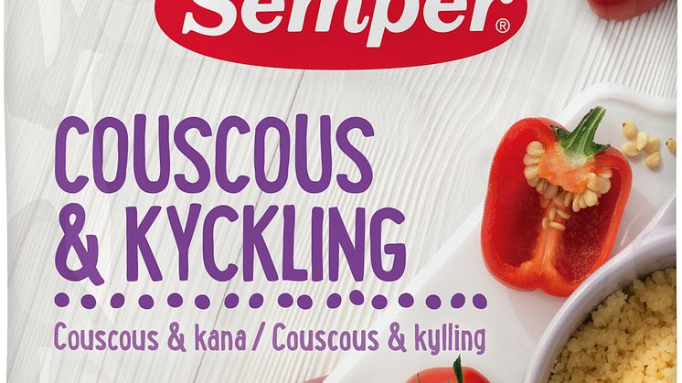 Matig nyhet i klämpåse från Semper