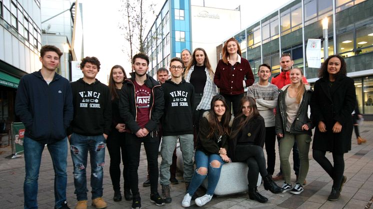  European students expand their horizons at Northumbria