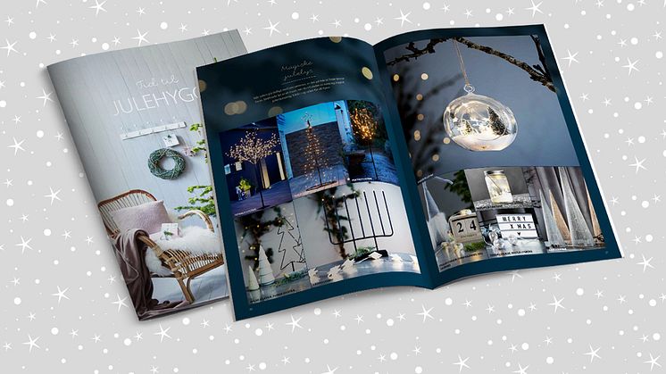 JYSKs julemagasin byder på 36 inspirerende sider med julehygge.