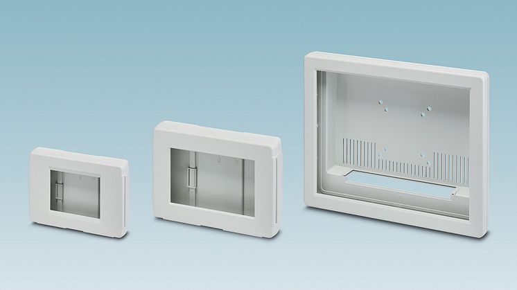 Electronics housings for display units