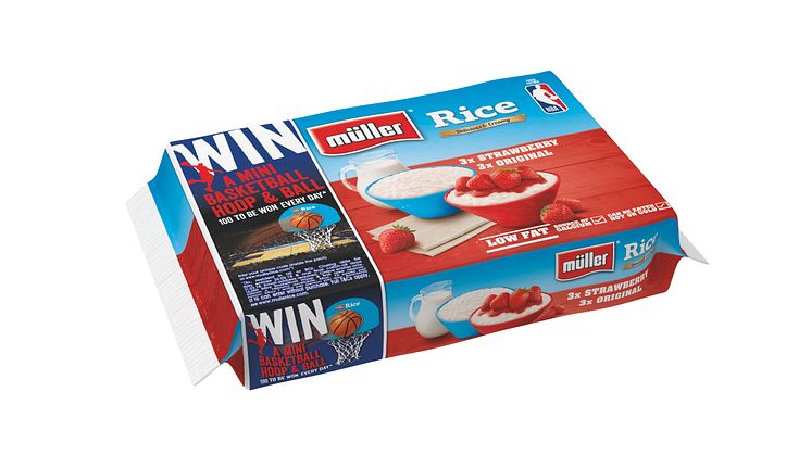 Müller and NBA announce expanded partnership