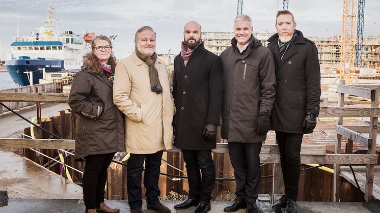 SeaU Helsingborg utvecklas vid Helsingörskajen i centrala Helsingborg. Nu är den första kongressen bokad. 