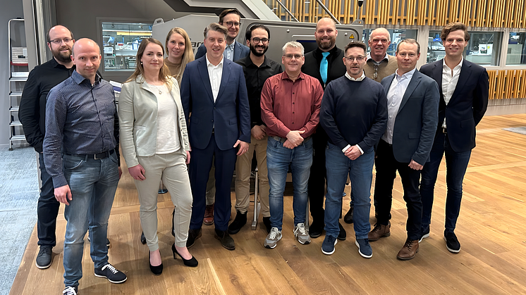 Marel and TECHNIA teams meet in celebration of new partnership