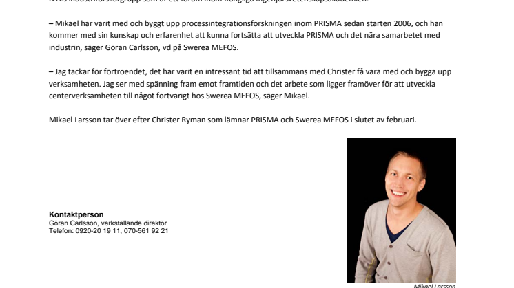 Han tar över PRISMA