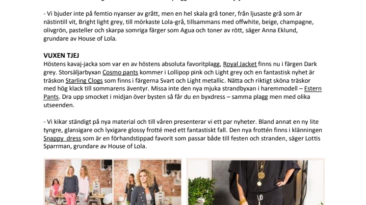 Våren 2014 - House of Lolas största kollektion någonsin
