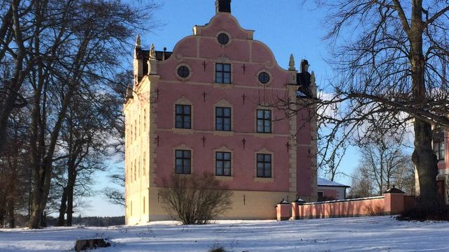Julmarknad på Skånelaholms slott söndagen den 15 december 2019.