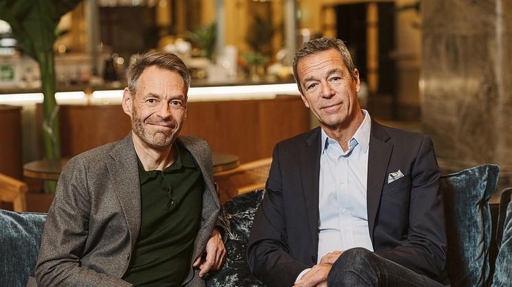 Fredrik Hultman, vd på 7A, och Bo Fuglsang, vice vd på 7A, ser ett stadigt växande intresse för coworking och flexibla kontor.