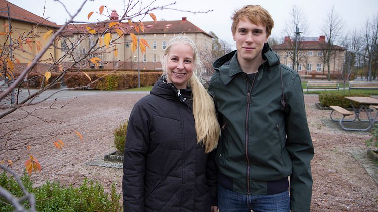 Charlotta Bjurvald och Robert Wetterlöf