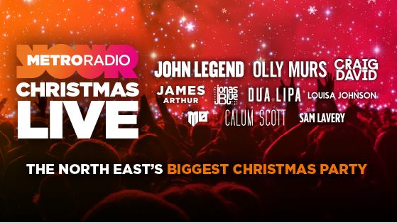 Metro Radio Christmas Live on 16 December