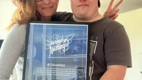 #Olikaärbäst är Månadens Nätängel juni 2022