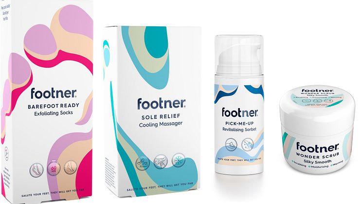 Sommartips! Fyra steg till fräscha och välmående fötter med Footner