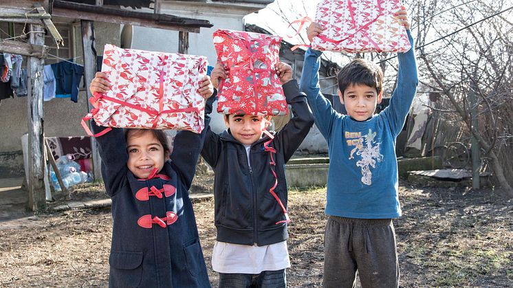 Aktion Julklappen 2018 - Julglädje från barn till barn