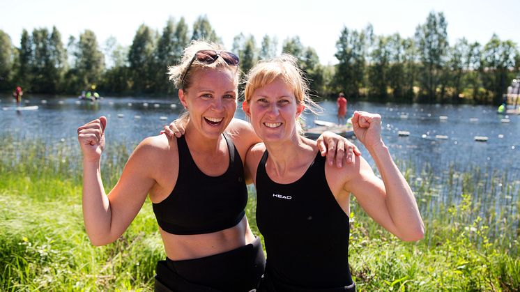 Vansbrosimningen, två som klarat