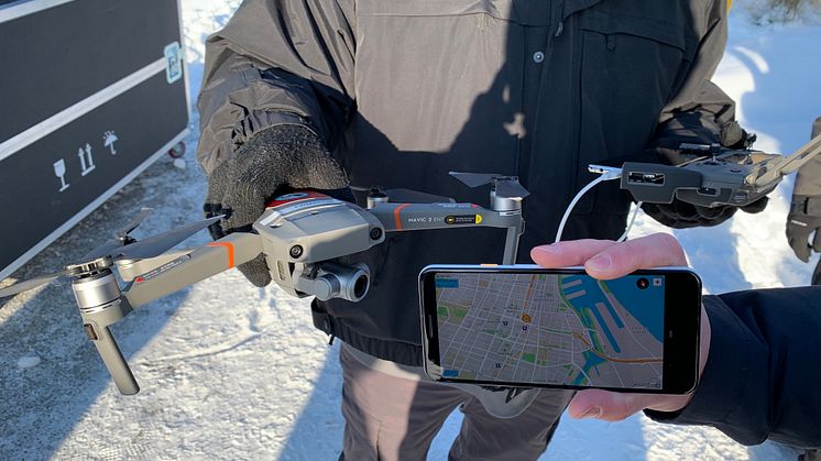 DJI Demonstrates Direct Drone-To-Phone Remote Identification