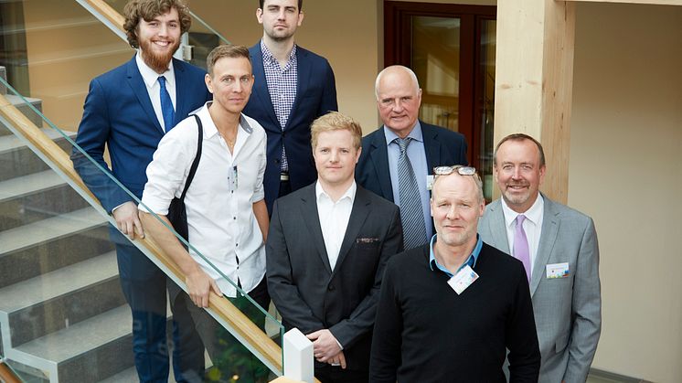 Några av entreprenörerna som deltar i SCA, IBM och BizMakers gemensamma satsning på skogliga startups, Forest Business Accelerator.
