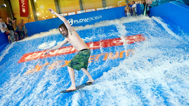 Premiär för unik surfskola på Experium i Sälen