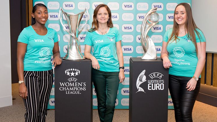 Visa semnează în premieră un acord cu UEFA pentru a susţine fotbalul feminin