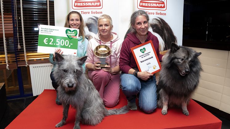 Der Verein Naturschutzhunde freut sich über den Bundeslandsieg in der Kategorie "Tierisches Engagement des Jahres"