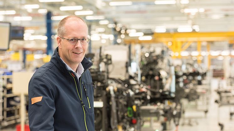 Dr. Jens Foerst, chef för CLAAS traktordivision